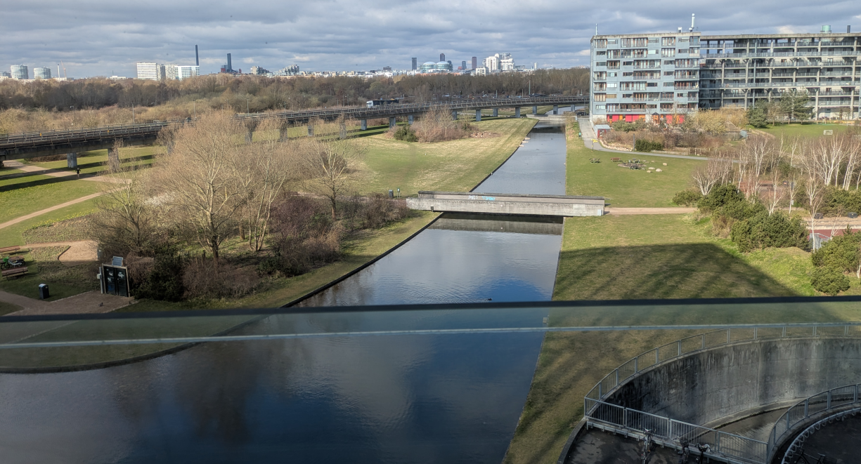 The view from an office in ITU.